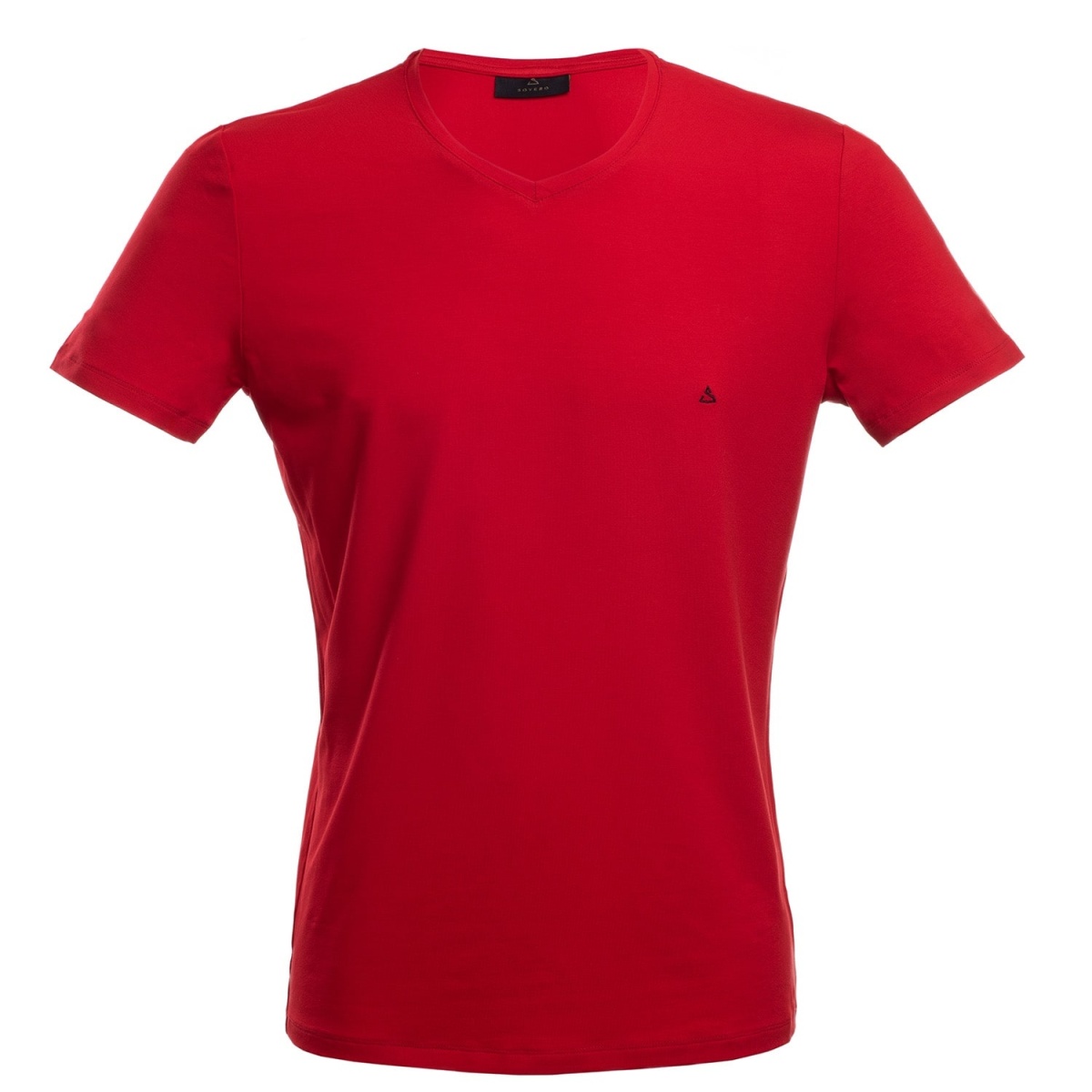 Czerwony V-neck Roter