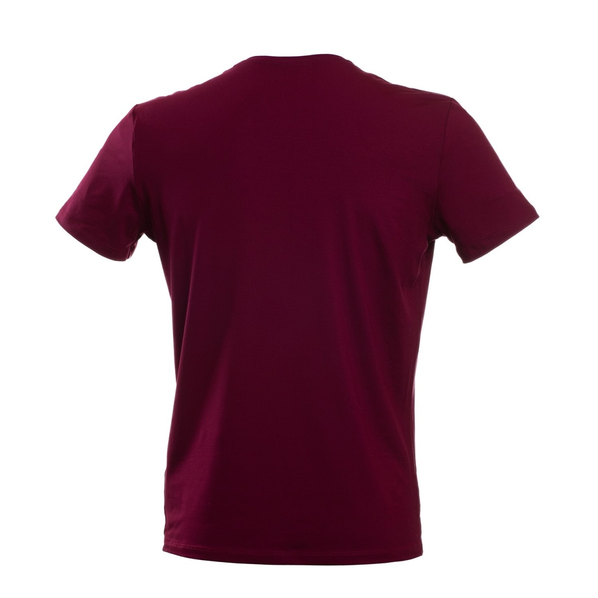 Bordowy V-neck Ron