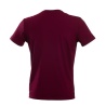 Bordowy V-neck Ron