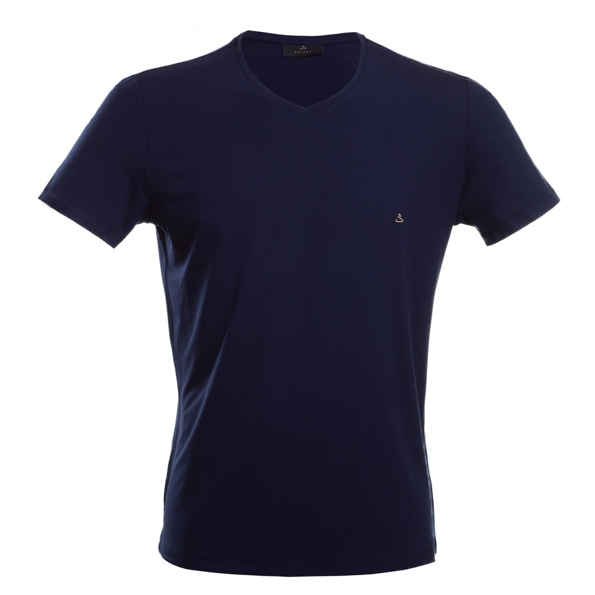 Granatowy V-neck Lorenzo