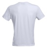 Biały T-shirt na krótki rękaw z okrągłym dekoltem