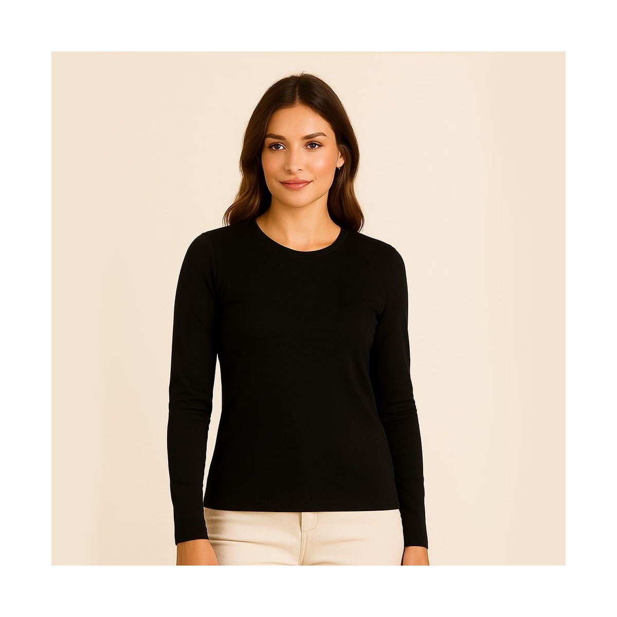 Czarny Basic Calista Long