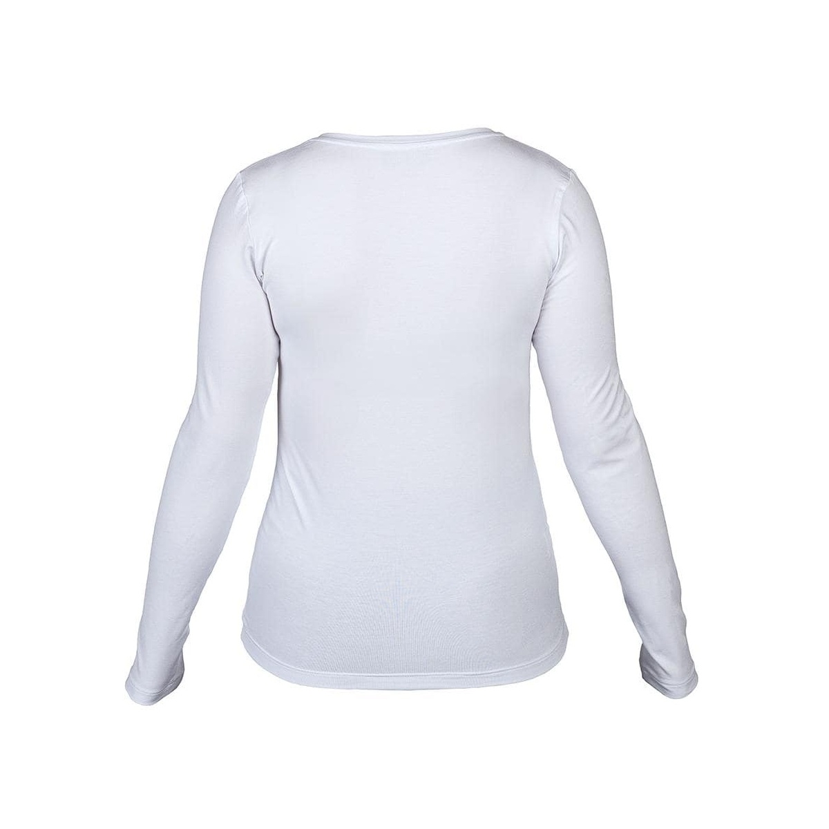 Biały Basic Alba Long