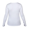 Biały Basic Alba Long