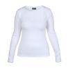 Biały Basic Alba Long