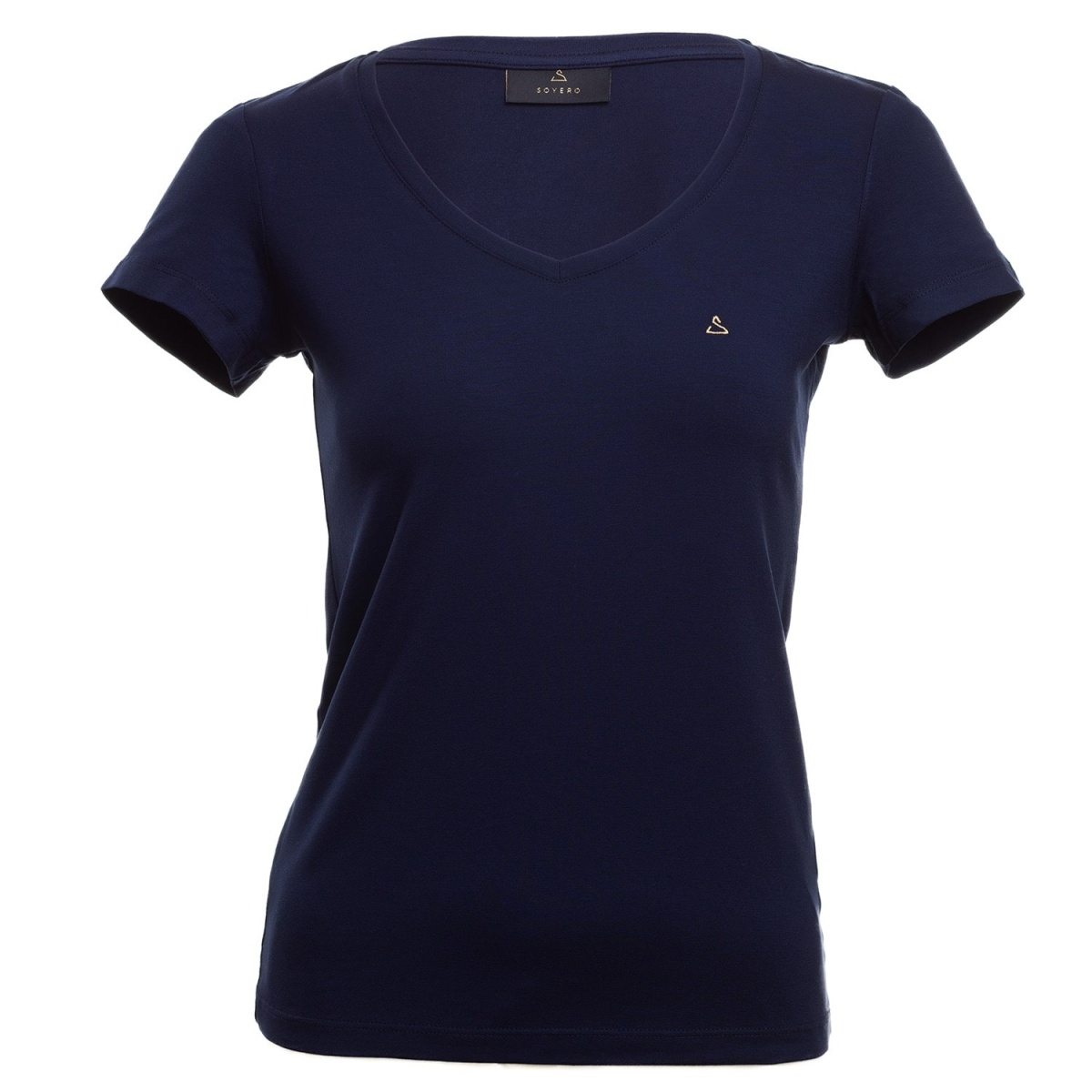 Granatowa v-neck Aurora