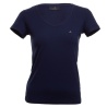 Granatowa v-neck Aurora