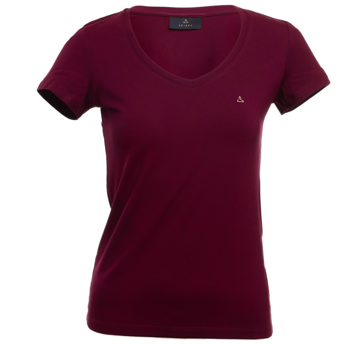 Bordowa v-neck Hermiona