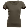 Khaki v-neck Dakota